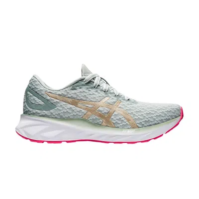 Pre-owned Asics Wmns Dynablast 'lichen Rock Champagne' In Green