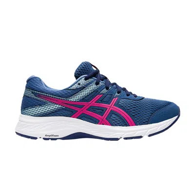 Pre-owned Asics Wmns Gel Contend 6 'grand Shark Pink Glo' | Blue | Women's Size 6.5