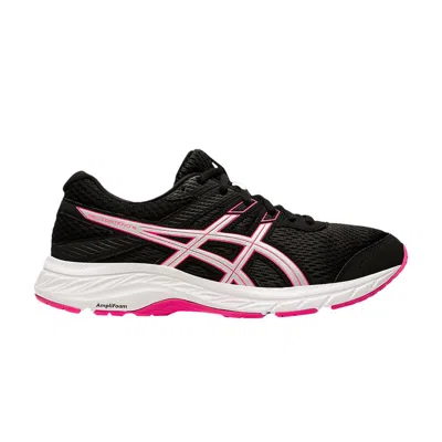 Pre-owned Asics Wmns Gel Contend 6 Wide 'black Pink Glo' | Women's Size 9.5