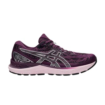 Pre-owned Asics Wmns Gel Cumulus 23 'deep Plum' In Purple
