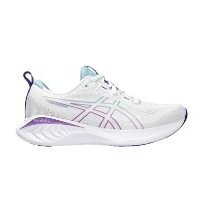 Pre-owned Asics Wmns Gel Cumulus 25 'white Gris Blue'