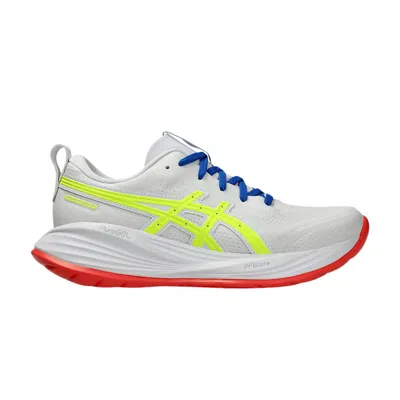 Pre-owned Asics Wmns Gel Cumulus 27 'track Club Pack - Safety Yellow' | White | Women's Size 6