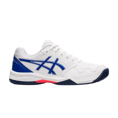 Pre-owned Asics Wmns Gel Dedicate 7 'white Lapis Lazuli Blue'
