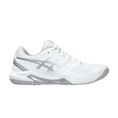 Pre-owned Asics Wmns Gel Dedicate 8 'white Pure Silver'