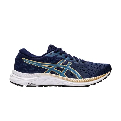 Pre-owned Asics Wmns Gel Excite 7 'peacoat Champagne' | Blue | Women's Size 12