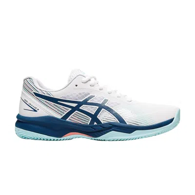 Pre-owned Asics Wmns Gel Game 8 'white Light Indigo'