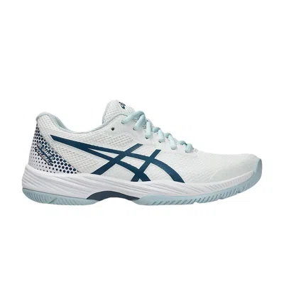 Pre-owned Asics Wmns Gel Game 9 Pickleball 'white Vintage Indigo' | Women's Size 12