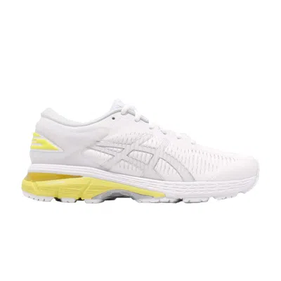 Pre-owned Asics Wmns Gel Kayano 25 'lemon Shark' In White
