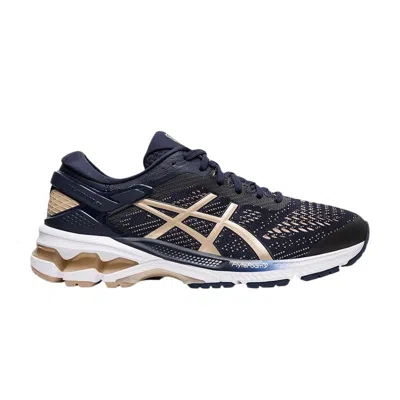 Pre-owned Asics Wmns Gel Kayano 26 'midnight Frosted Almond' | Blue | Women's Size 7