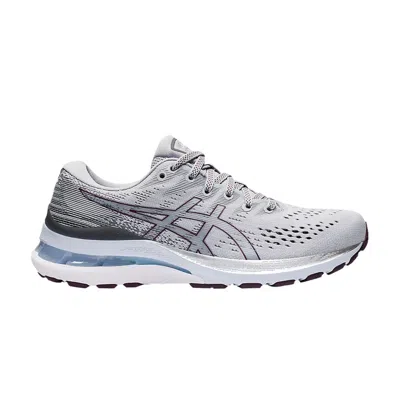 Pre-owned Asics Wmns Gel Kayano 28 Wide 'piedmont Grey Deep Plum'