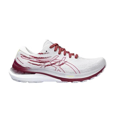 Pre-owned Asics Wmns Gel Kayano 29 Platinum 'lilac Hint Dried Berry' | White | Women's Size 7.5