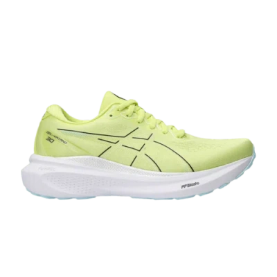 Pre-owned Asics Wmns Gel Kayano 30 Glow Yellow 1012b357-750 In White