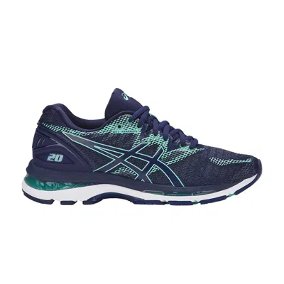 Pre-owned Asics Wmns Gel Nimbus 20 'indigo Blue Opal Green'