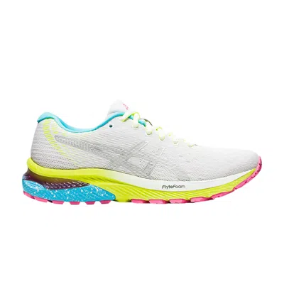 Pre-owned Asics Wmns Gel Nimbus 22 Lite Show 'colorful Sole' In White