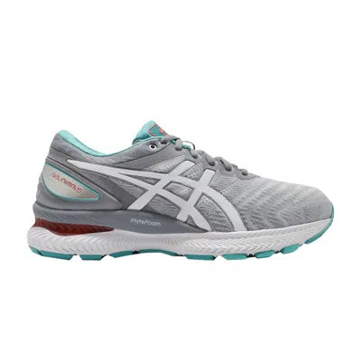 Pre-owned Asics Wmns Gel Nimbus 22 Wide 'sheet Rock' In Grey