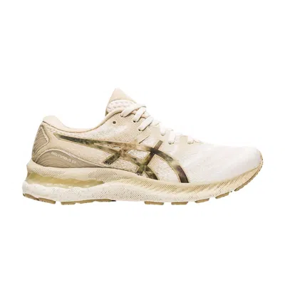 Pre-owned Asics Wmns Gel Nimbus 23 'earth Day' In Cream