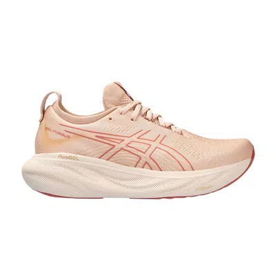 Pre-owned Asics Wmns Gel Nimbus 25 'pale Apricot Light Garnet' In Pink