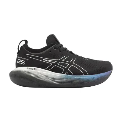 Pre-owned Asics Wmns Gel Nimbus 25 Platinum 'black Pure Silver'