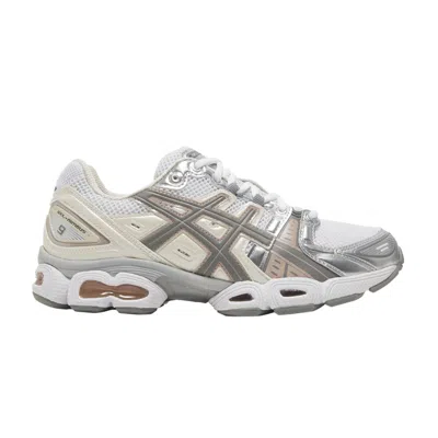 Pre-owned Asics Wmns Gel Nimbus 9 'white Oatmeal'