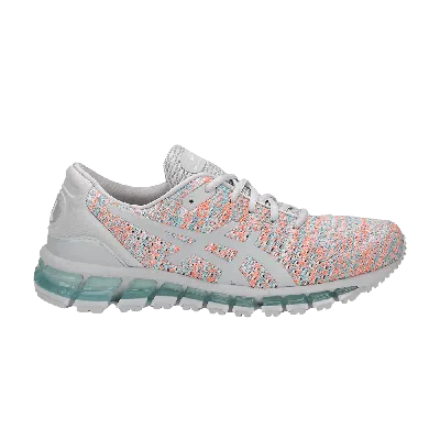 Pre-owned Asics Wmns Gel Quantum 360 Knit 2 'glacier Grey Aruba Blue'