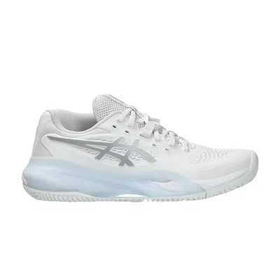 Pre-owned Asics Wmns Gel Resolution X Clay 'white Pure Silver' | Women's Size 6