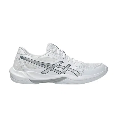 Pre-owned Asics Wmns Gel Rocket 12 'white Pure Silver' | Women's Size 8