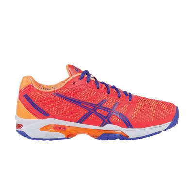 Pre-owned Asics Wmns Gel Solution Speed 2 'hot Coral' | Red | Women's Size 9.5