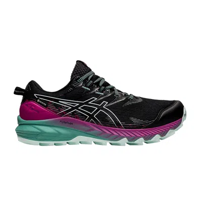 Pre-owned Asics Wmns Gel Trabuco 10 Gtx 'black Soothing Sea'