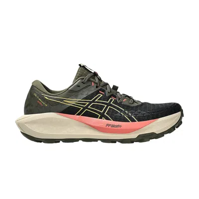 Pre-owned Asics Wmns Gel Trabuco 13 Gore-tex 'black Lemongrass' | Women's Size 7.5