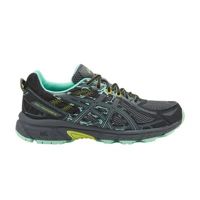Pre-owned Asics Wmns Gel Venture 6 'black Neon Lime' | Women's Size 6