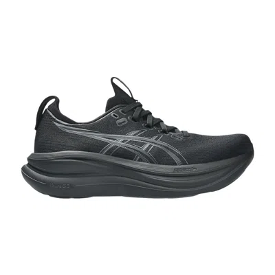Pre-owned Asics Wmns Gel-nimbus 28 D Wide 'black Graphite Grey' | Women's Size 10