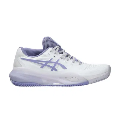 Pre-owned Asics Wmns Gel-resolution X 'clay White Bluebell' | Women's Size 8