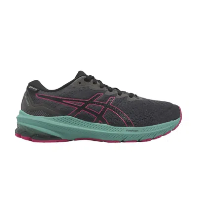 Pre-owned Asics Wmns Gt 1000 11 Gore-tex 'black Green'