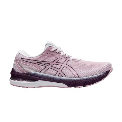 Pre-owned Asics Wmns Gt 2000 10 Wide 'barely Rose Deep Plum' In Pink