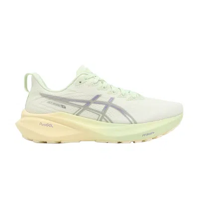 Pre-owned Asics Wmns Gt 2000 13 Lite Show 'cream Silver Green' | Women's Size 8 In White
