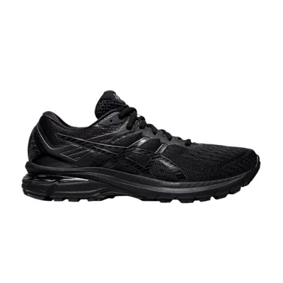 Pre-owned Asics Wmns Gt 2000 9 'triple Black'