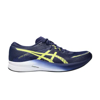 Pre-owned Asics Wmns Hyper Speed 3 'deep Ocean Glow Yellow' In Blue