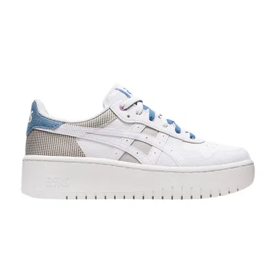 Pre-owned Asics Wmns Japan S Pf 'white Houndstooth Denim'
