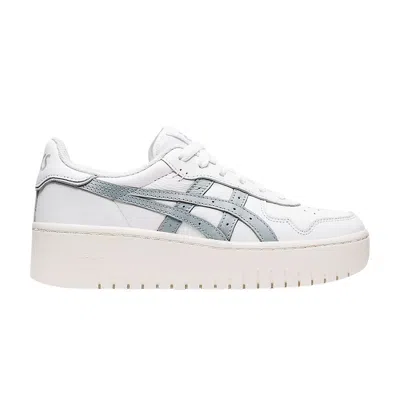 Pre-owned Asics Wmns Japan S Platform 'white Piedmont Grey'