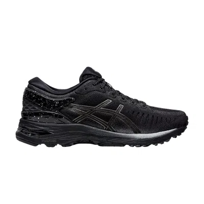 Pre-owned Asics Wmns Metarun 'black Gunmetal'