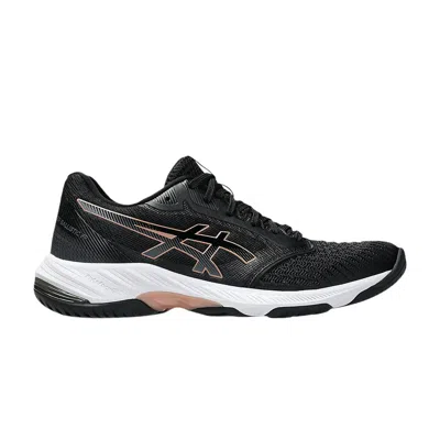 Pre-owned Asics Wmns Netburner Ballistic Ff 3 'black Rose Gold' | Women's Size 12