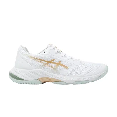 Pre-owned Asics Wmns Netburner Ballistic Ff 3 'white Champagne' | Women's Size 9.5
