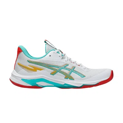 Pre-owned Asics Wmns Netburner Ballistic Ff 4 'white Sea Glass' | Women's Size 7.5