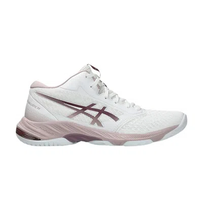 Pre-owned Asics Wmns Netburner Ballistic Ff Mt 3 'white Watershed Rose'