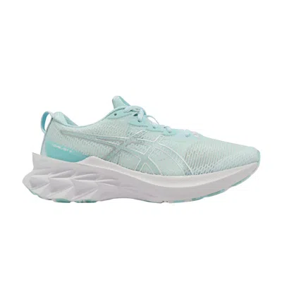 Pre-owned Asics Wmns Novablast 2 Le 'white Pure Silver' In Green