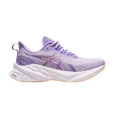 Pre-owned Asics Wmns Novablast 3 Le 'digital Violet Summer Dune' In Purple