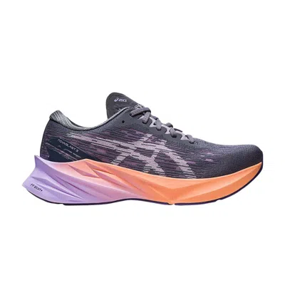 Pre-owned Asics Wmns Novablast 3 'metropolis Violet Peach' In Grey