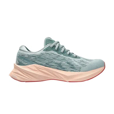 Pre-owned Asics Wmns Novablast 3 'ocean Haze Foggy Teal' In Grey
