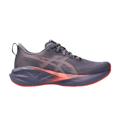 Pre-owned Asics Wmns Novablast 5 'greyish Purple Coral Reef'