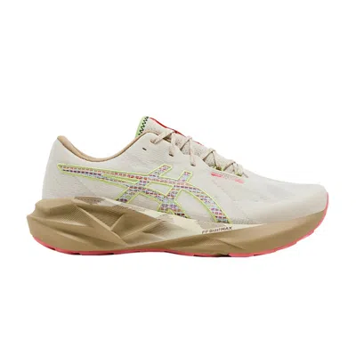 Pre-owned Asics Wmns Novablast 5 Tr 'nature Bathing' | Cream | Women's Size 5.5 In White